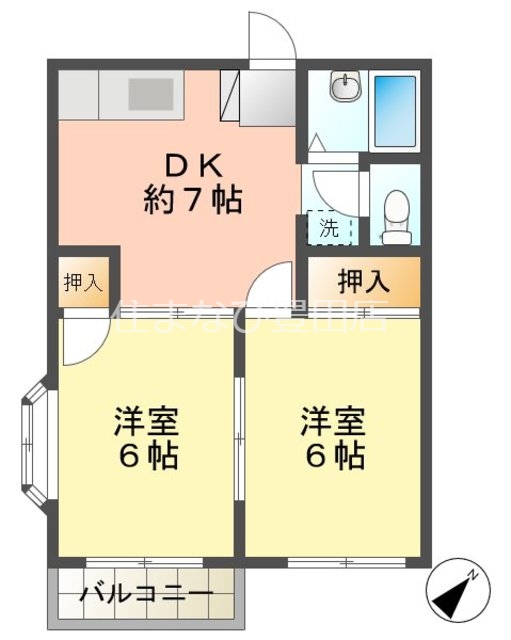 アネックスベルの間取り