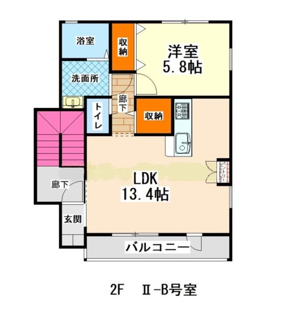 サンメゾンの間取り