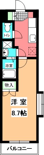 メトロコア西市駅の間取り