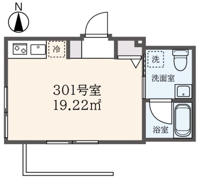 ソリッド下総中山の間取り