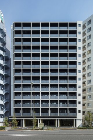 新宿区西早稲田のマンションの建物外観