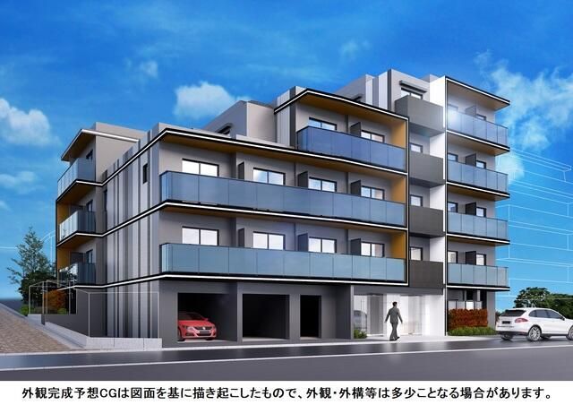 【杉並区堀ノ内のマンションのエントランス】