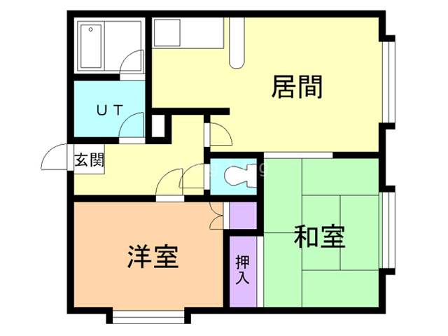 クリスタルハーモニーＮＯ１０の間取り