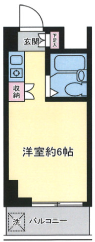 八王子市明神町のマンションの間取り