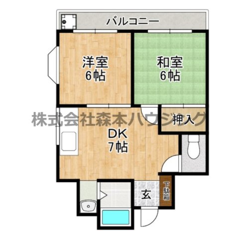 マンションアンナスの間取り