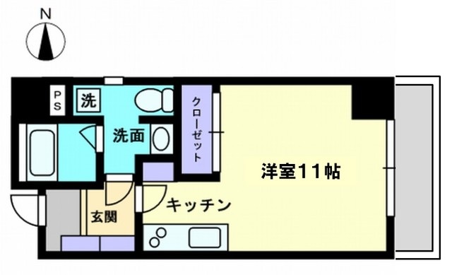 ヴィゴーレ本町の間取り