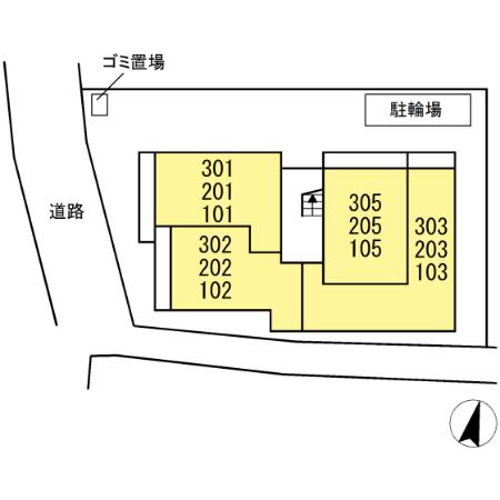 【D-paina港南のその他共有部分】