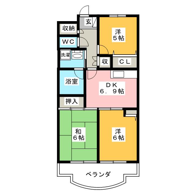 ドミール・エスポワールの間取り