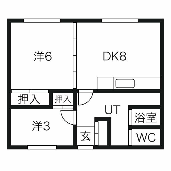 ライラックコーポの間取り