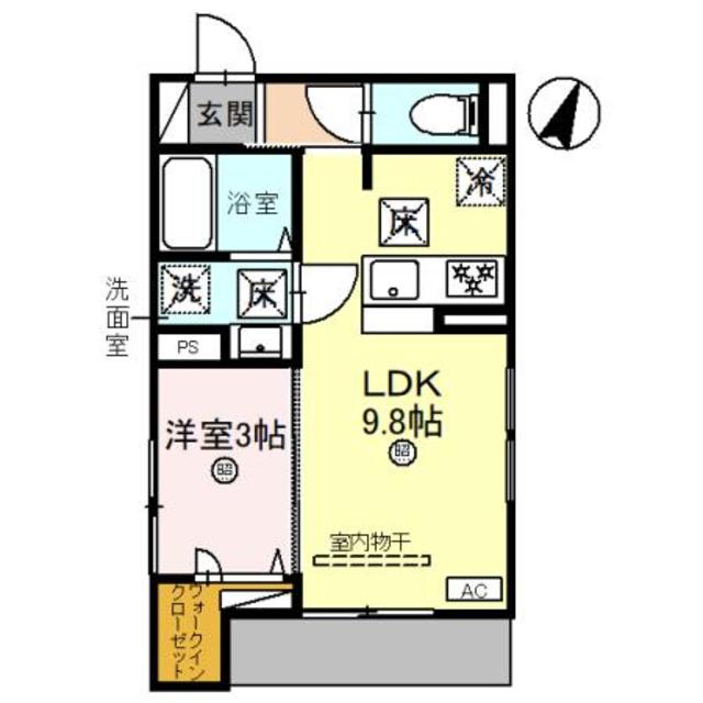 D-Luce　秋月の間取り