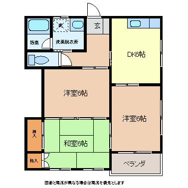 レーベルハイツの間取り