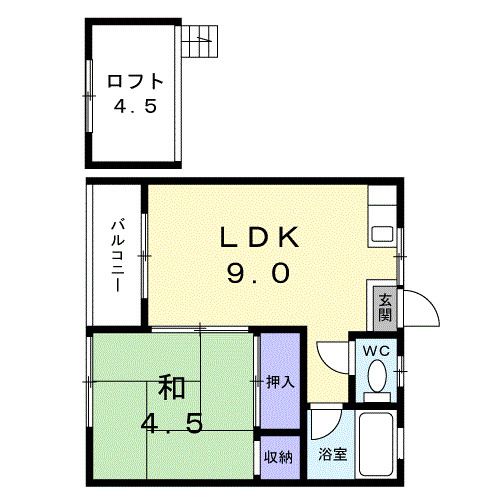 シティベール樋井川の間取り