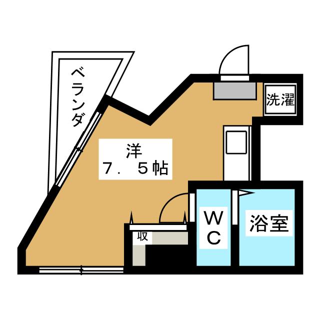 東京都中野区上高田２（マンション）の賃貸物件の間取り