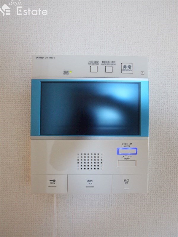 セキュリティ　モニター付きインターホン
