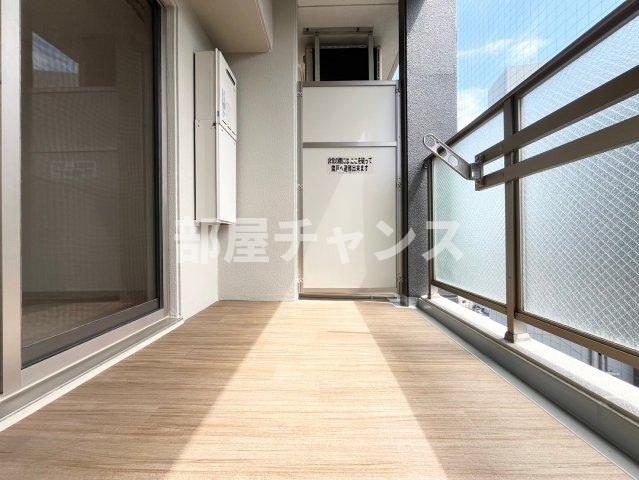 バルコニー　広々としたバルコニーです