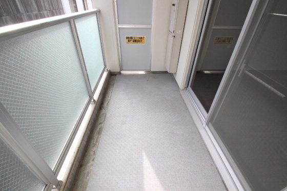 バルコニー　※別部屋の写真です