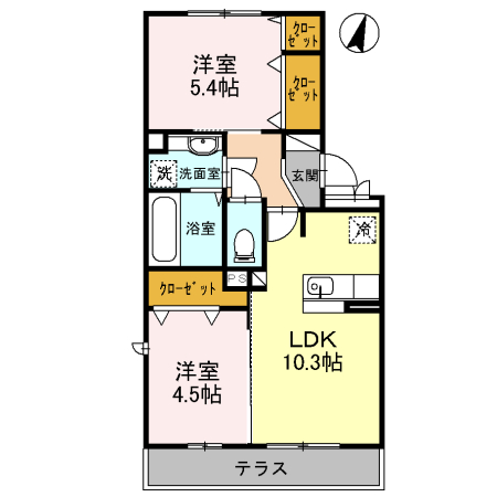 ハッピーヒル_間取り_0
