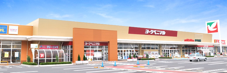ショッピングセンター　ヨークタウン・アクロスプラザ結城（ショッピングセンター）まで698m
