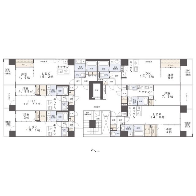 その他共有部分　間取図