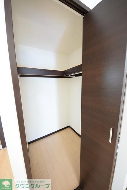収納　大容量のクローゼット完備