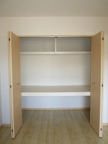 収納　収納のためのスペースです