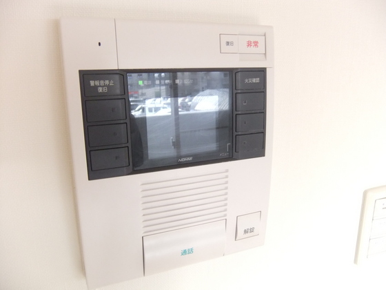 セキュリティ　※別部屋の写真です