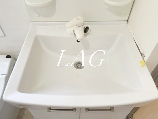 洗面設備　洗面台です。