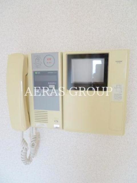 セキュリティ　モニター付きインターホン