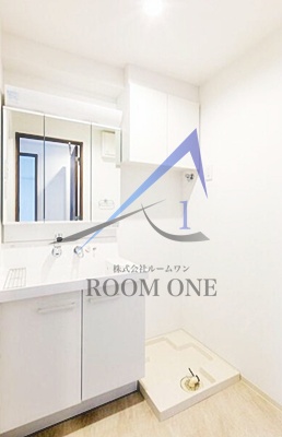 洗面設備　洗面台です。