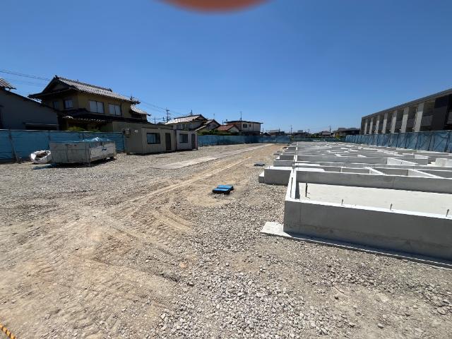 建物外観　建築現場