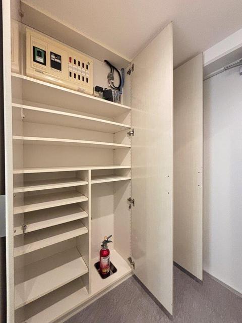 収納　ちょっとした収納スペースも充実しています