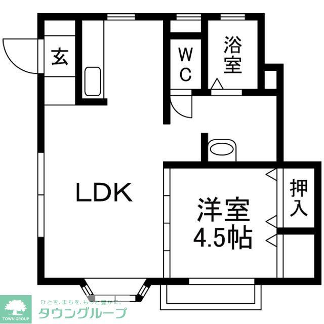 コンシャスIIの間取り写真