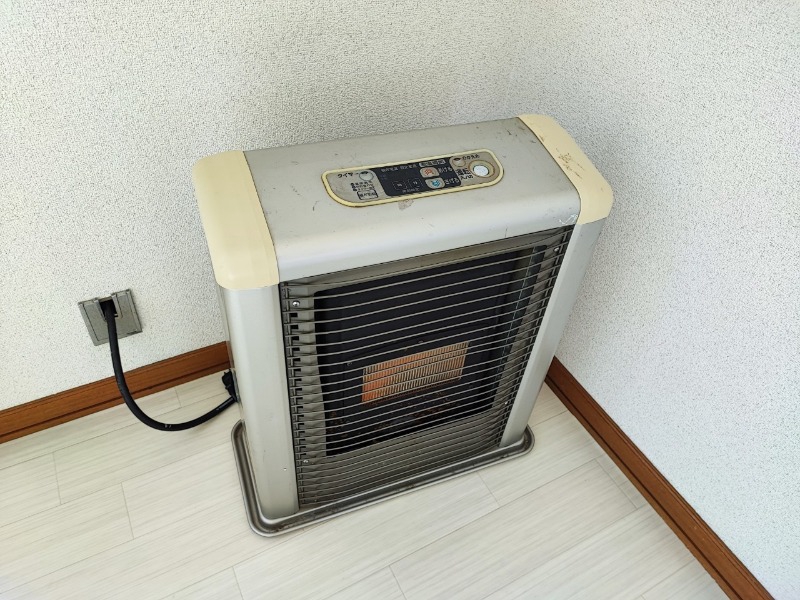 その他設備　灯油暖房が設置されているので冬場も快適です！