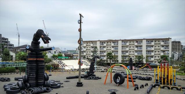 公園　タイヤ公園（公園）まで200m