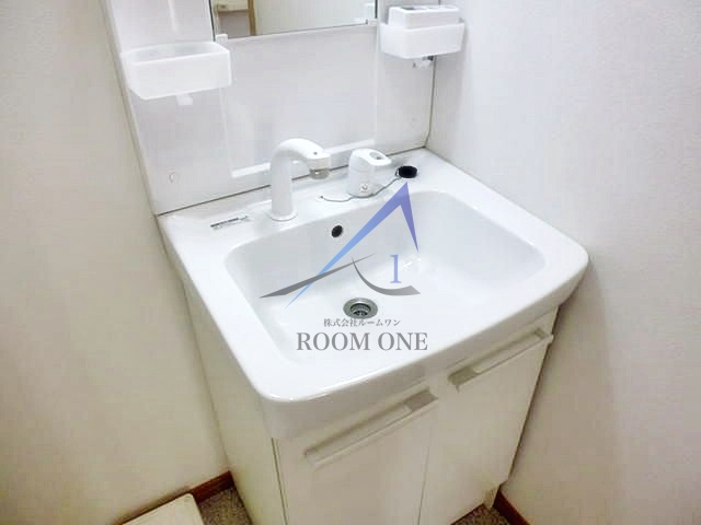 洗面設備　洗面台です。