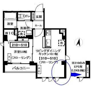 グレイスガーデン北千住の間取り写真