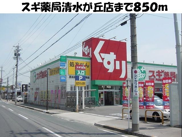 ドラックストア　スギ薬局清水が丘店（ドラッグストア）まで850m