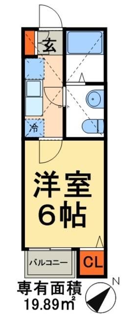 プライムメゾンの間取り写真