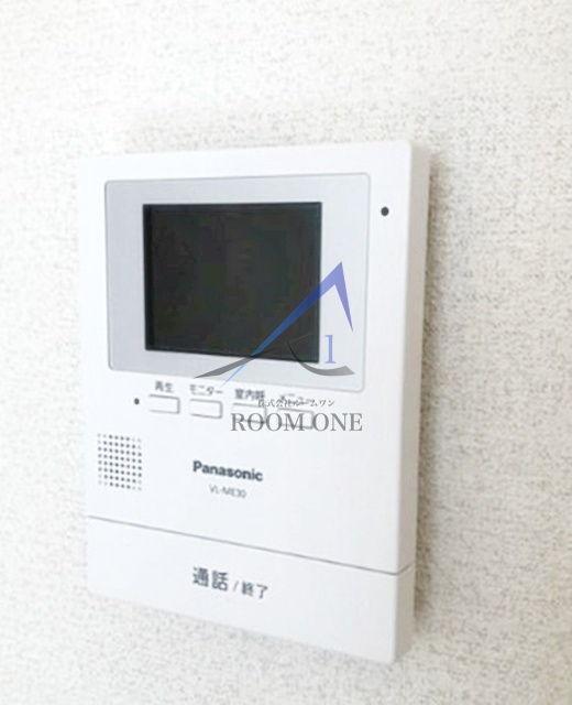 セキュリティ　モニター付きインターホンです。