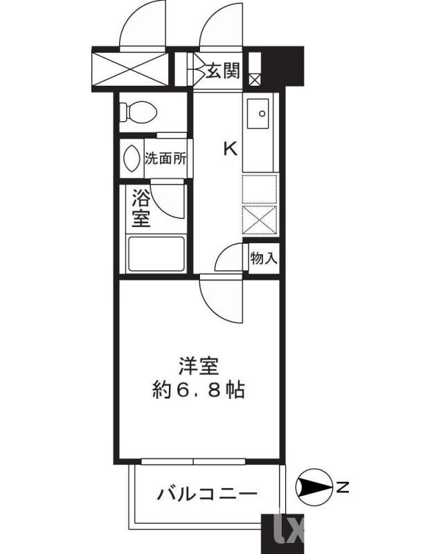 エスト茨木の間取り写真