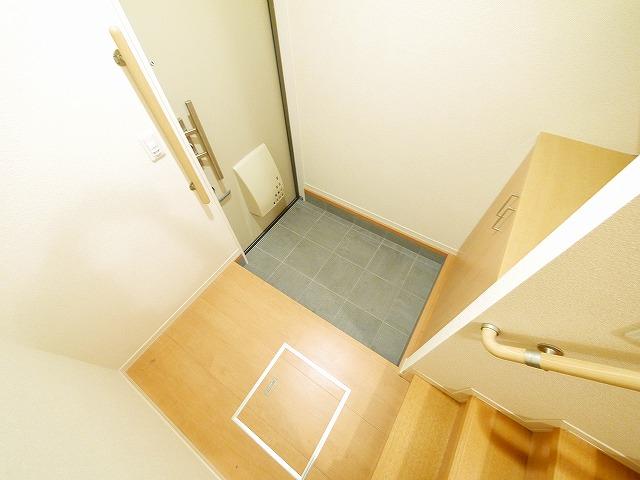 ボヌール プレジオの玄関写真