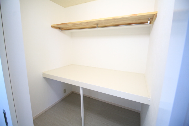 収納　ウォークインクローゼット