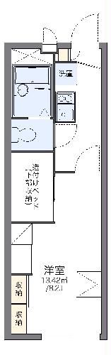 レオパレススターチスIの間取り