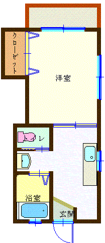 ソレイユの間取り