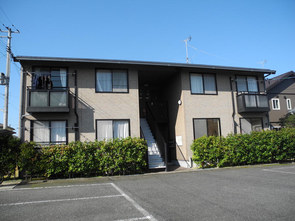 建物外観　全部屋角部屋仕様！