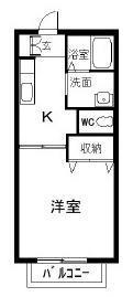 ディアス弐番館の間取り