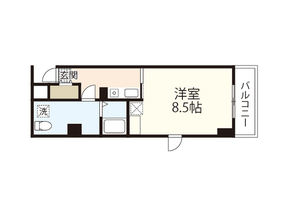 Ｌａ　Ｓｈａｎｔｉ　本川の間取り