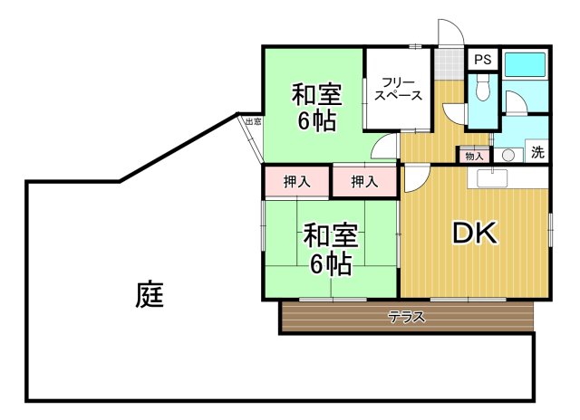 シンフォニー逆瀬川の間取り