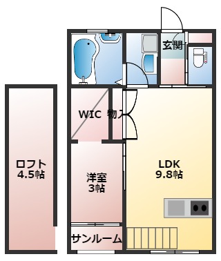 SOLEO（ソリオ）の間取り