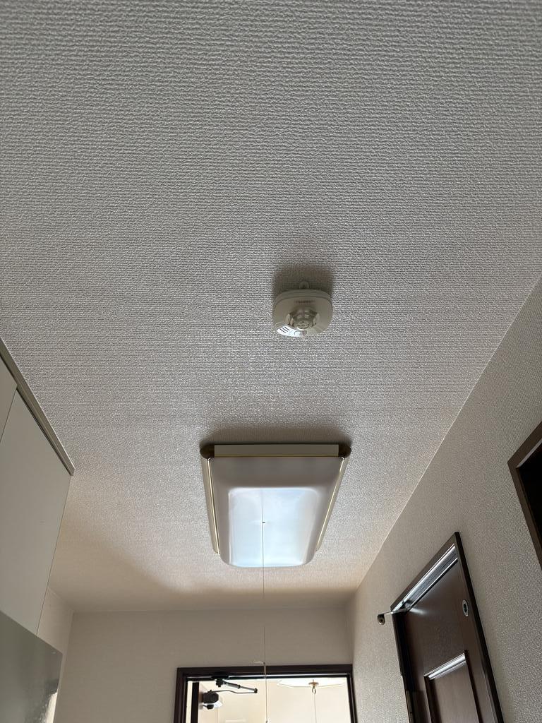 セキュリティ　火災報知器設置済み